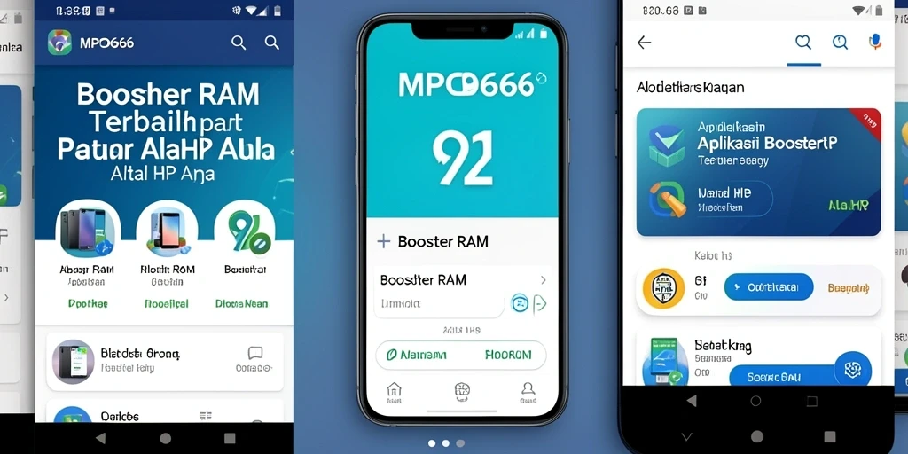 Antarmuka aplikasi MPO666 yang sederhana dan fungsional.