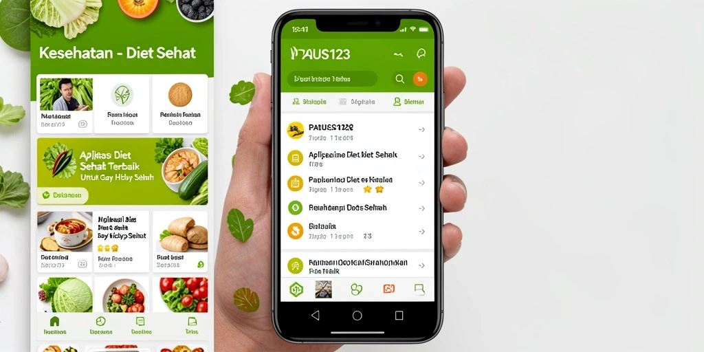 Antarmuka user-friendly PAUS123 yang mendukung Diet Sehat.